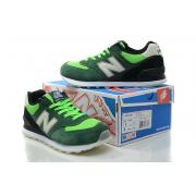 Chaussure New Balance Running 574 Homme en Vert Pas Cher